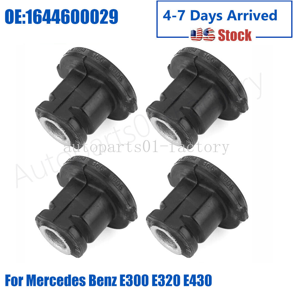 ya 2 6.29 4PCS Steering Rack Mount Bushing 1644600029 for Mercedes-benz E300 E320 E430
