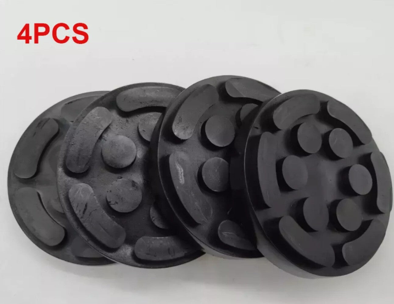 ya 5 8.7 4Pc New 140mm Round Rubber Arm Pad Lift Pad For Auto Lift Car Auto Truck Hoist