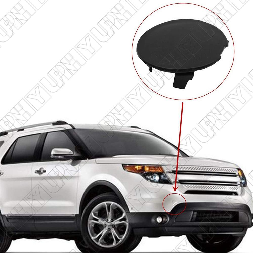 ya 27 6.18 New Front Bumper Tow Hook Eye Cover for Ford Explorer 2011-2015 # BB5Z17A900APTM