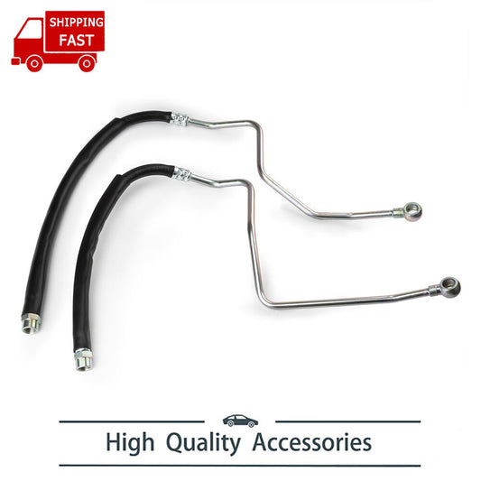 ya 5 6.15 2 pieces oil cooler hose left and right MR204353 MR204354 for Mitsubishi Montero