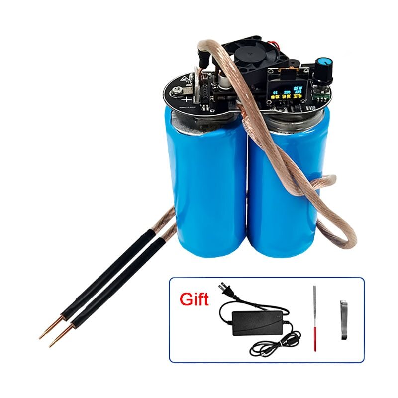 Spot Welder Farad Capacitor Butt Welder Double Pulse Solder 0.3mm Nickel Plated