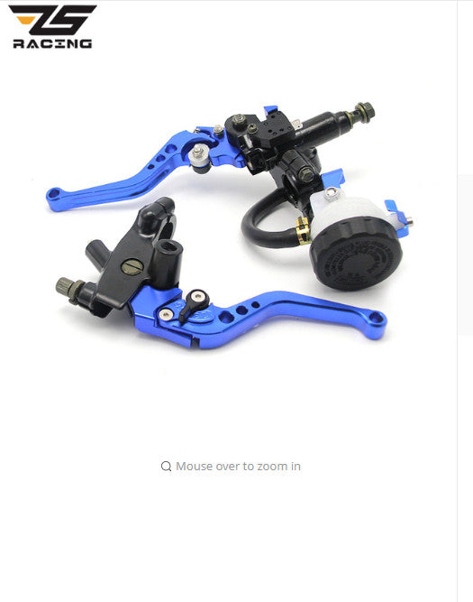 ya 5 8.7 22mm CNC 7/8 Motorcycle Brake Clutch Lever Master Cylinder Reservoir Hydraulic