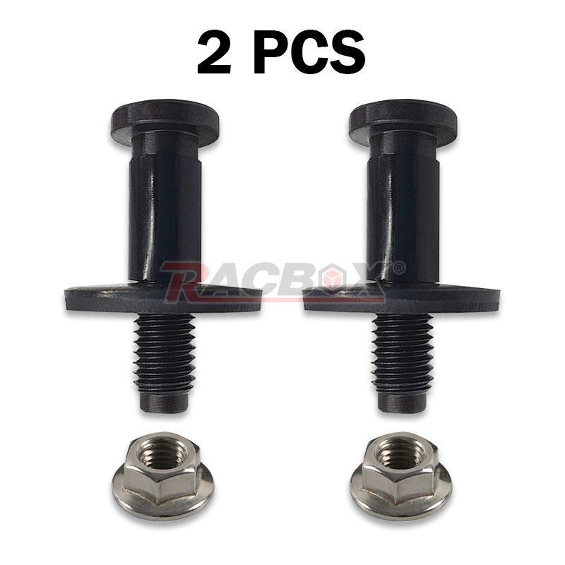 ya 9 6.5 Pair Black Tailgate Door Latch Striker Bolt Set for Chevy for GMC for Cadillac for HUMMER