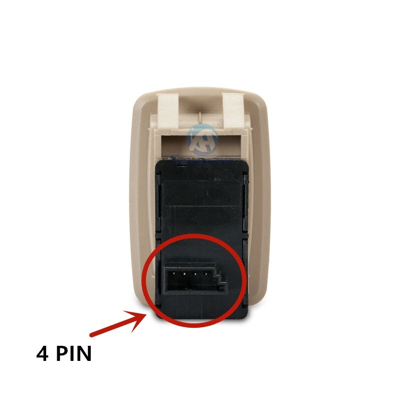 ya 1 8.5.4 Power Window Switch 4 pins For 5 E60 528i 535i 550i M5 X3 E83 61319113773