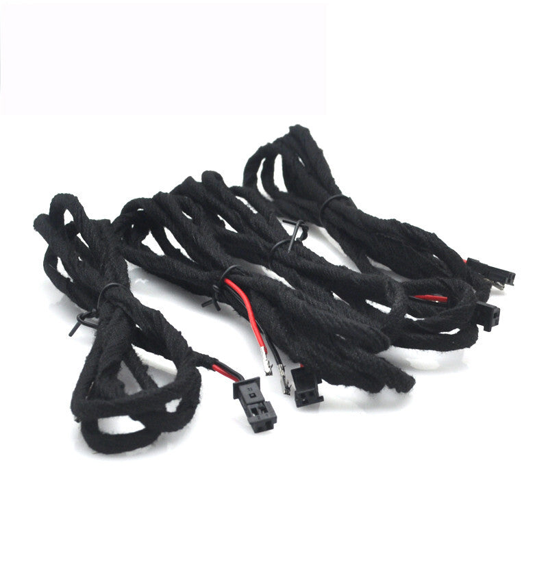 ya 5 8.7 4x Retrofit Door light Cable step courtesy for BMW E87 E90 E60 E63 E70 E91 E92