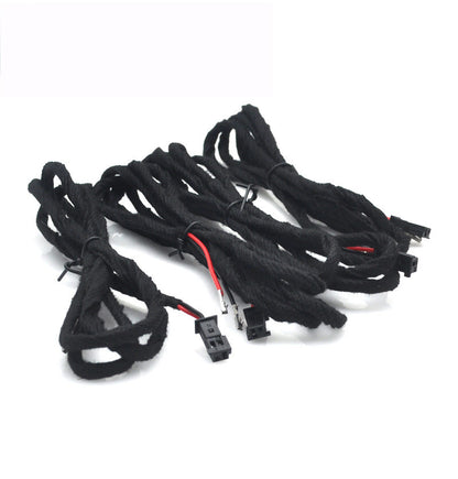 ya 5 8.7 4x Retrofit Door light Cable step courtesy for BMW E87 E90 E60 E63 E70 E91 E92