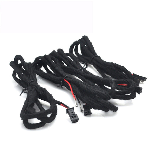 ya 5 8.7 4x Retrofit Door light Cable step courtesy for BMW E87 E90 E60 E63 E70 E91 E92