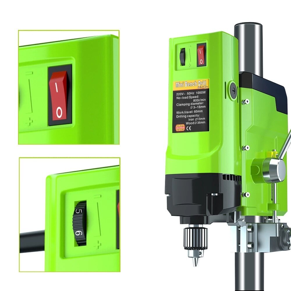 ya 26 Drilling Machine Woodworking Metal Drilling Machine with Adjustable Speed 1050W