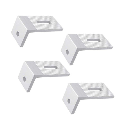 ya 15 10.20 1/4/10X 90 Degree Solar Panel Mounting L Bracket/For RV Boat Off Grid Roof