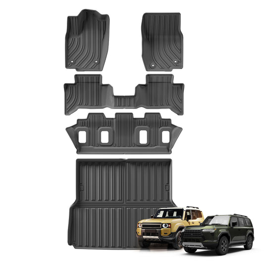 ya 7 6.10.3 For 2024 for Toyota for Land Cruiser Prado J250 5 for SEAT s TPE 3D Car Floor Mats Trunk Pads