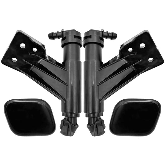 ya 13 Fits for Sorento 2013-2014 4X Left & Right Headlight Washer Spray Nozzle & Cap