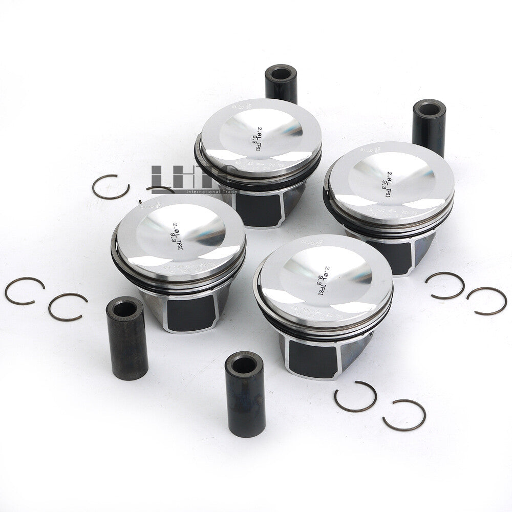 ya 3 6.25.2 4pcs Pistons Rings Set ¦µ23mm for Audi S3 8V TTS for Golf R MK7 2.0 TSI CJX DJH DNU