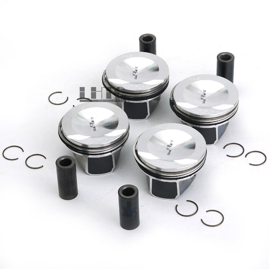 ya 3 6.25.2 4pcs Pistons Rings Set ¦µ23mm for Audi S3 8V TTS for Golf R MK7 2.0 TSI CJX DJH DNU