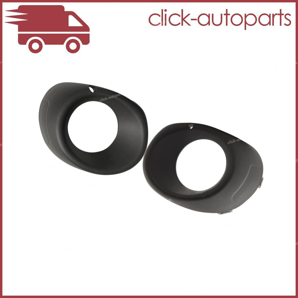 ya 13 5.27.2 For 2013-15 for Mitsubishi for Outlander Pair Front Bumper Grille Insert Fog Light Bezel