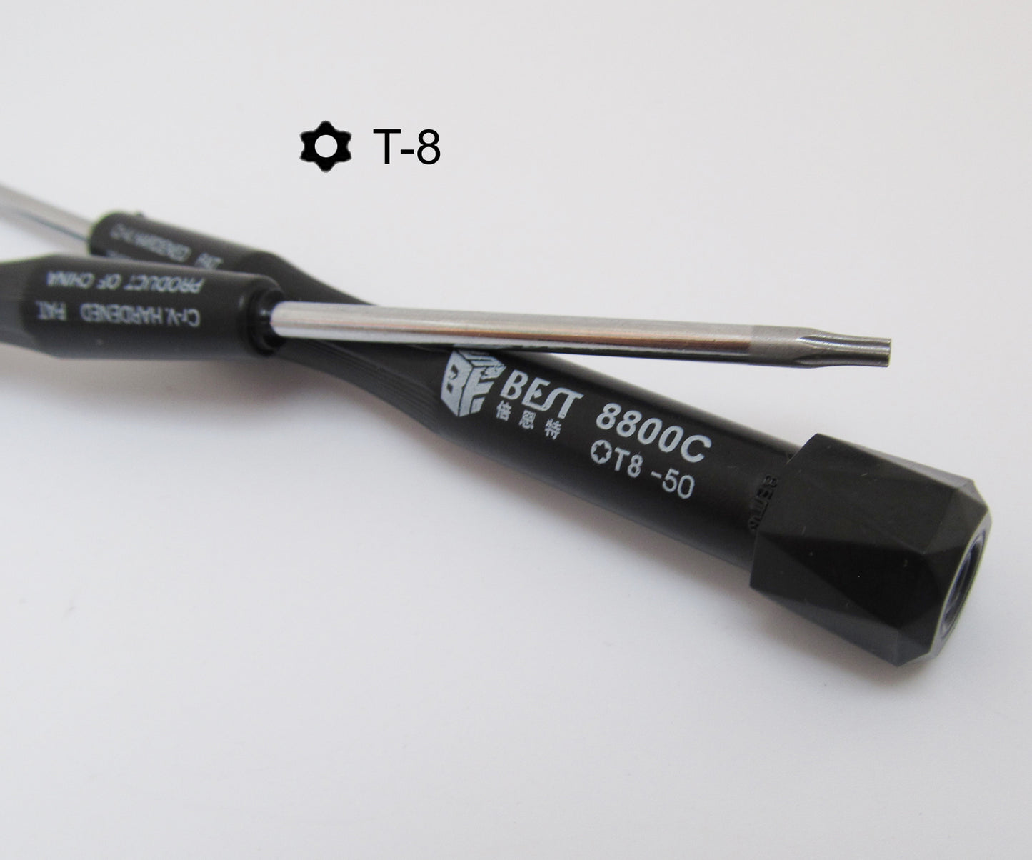 ya 14 1pc BEST 8800C-50 T8 Torx Pision Screwdriver Repair Fixing Open Tool