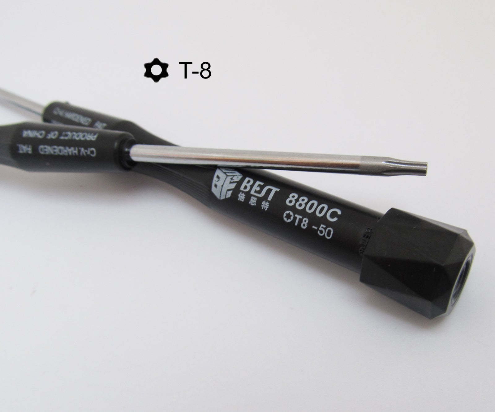 ya 14 1pc BEST 8800C-50 T8 Torx Pision Screwdriver Repair Fixing Open Tool