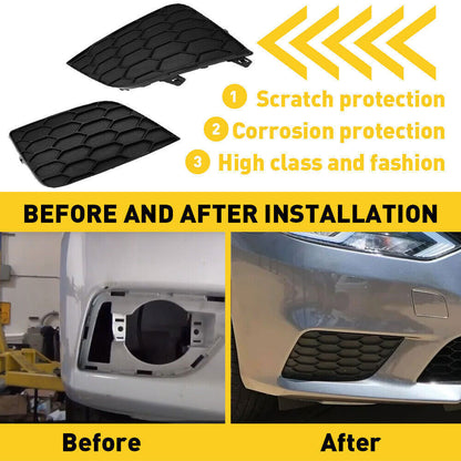 ya 1 8.12 baidi Front bumper inserted fog light protective cover left+right suitable for Sentra 2016-2019
