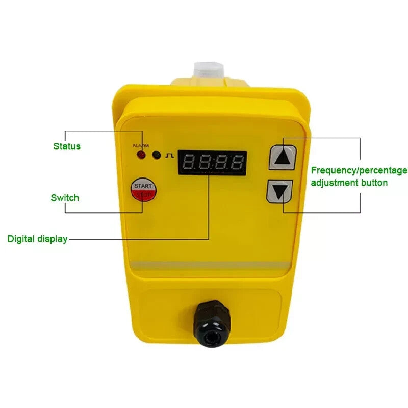 ya 26 Acid Chlorine Chemical Dosing Pump Electronic Metering Pump for Swimming Pool