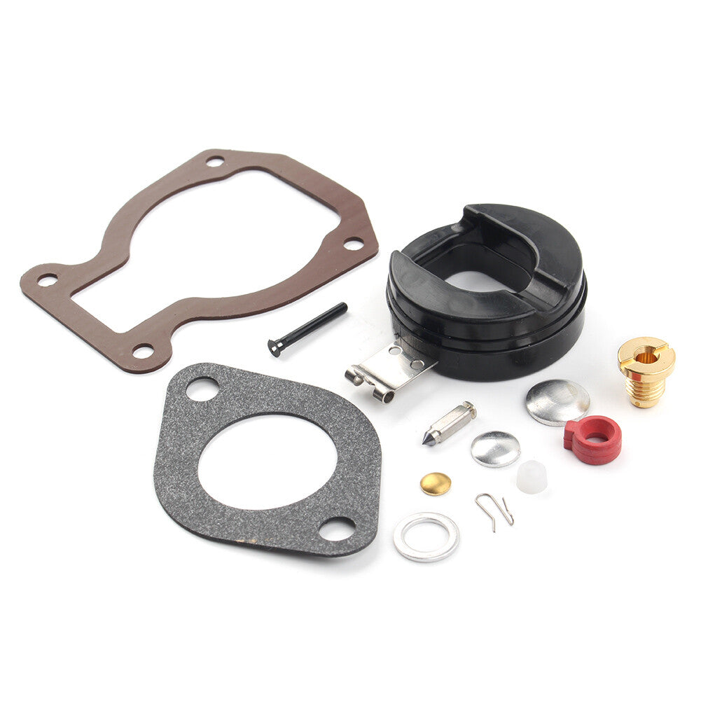 ya 4 6.17 Carburetor Carb Kit w/ Float fit Johnson Evinrude 9.9 HP 15 HP 1974-1988 398453