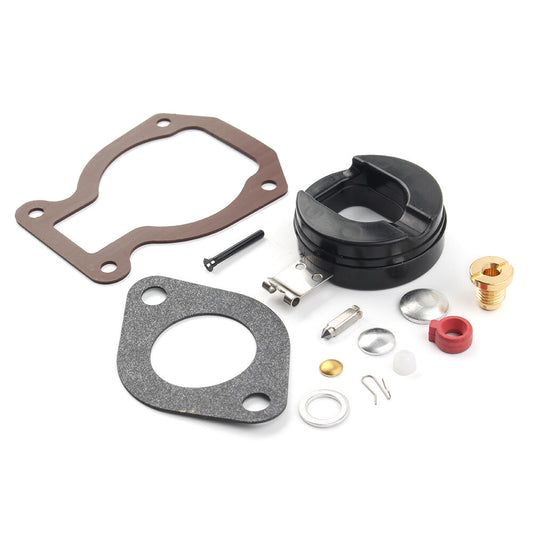 ya 4 6.17 Carburetor Carb Kit w/ Float fit Johnson Evinrude 9.9 HP 15 HP 1974-1988 398453