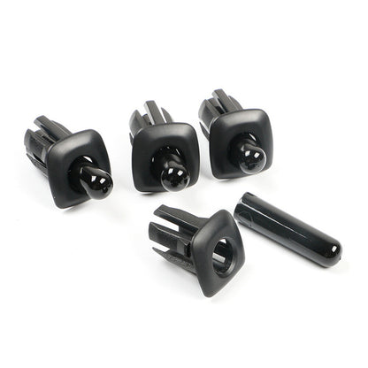 ya 5 8.7 4 Sets Door Lock Pin Cap Knob Button Cover Bezel for BMW 5 Series F10 535i 550i