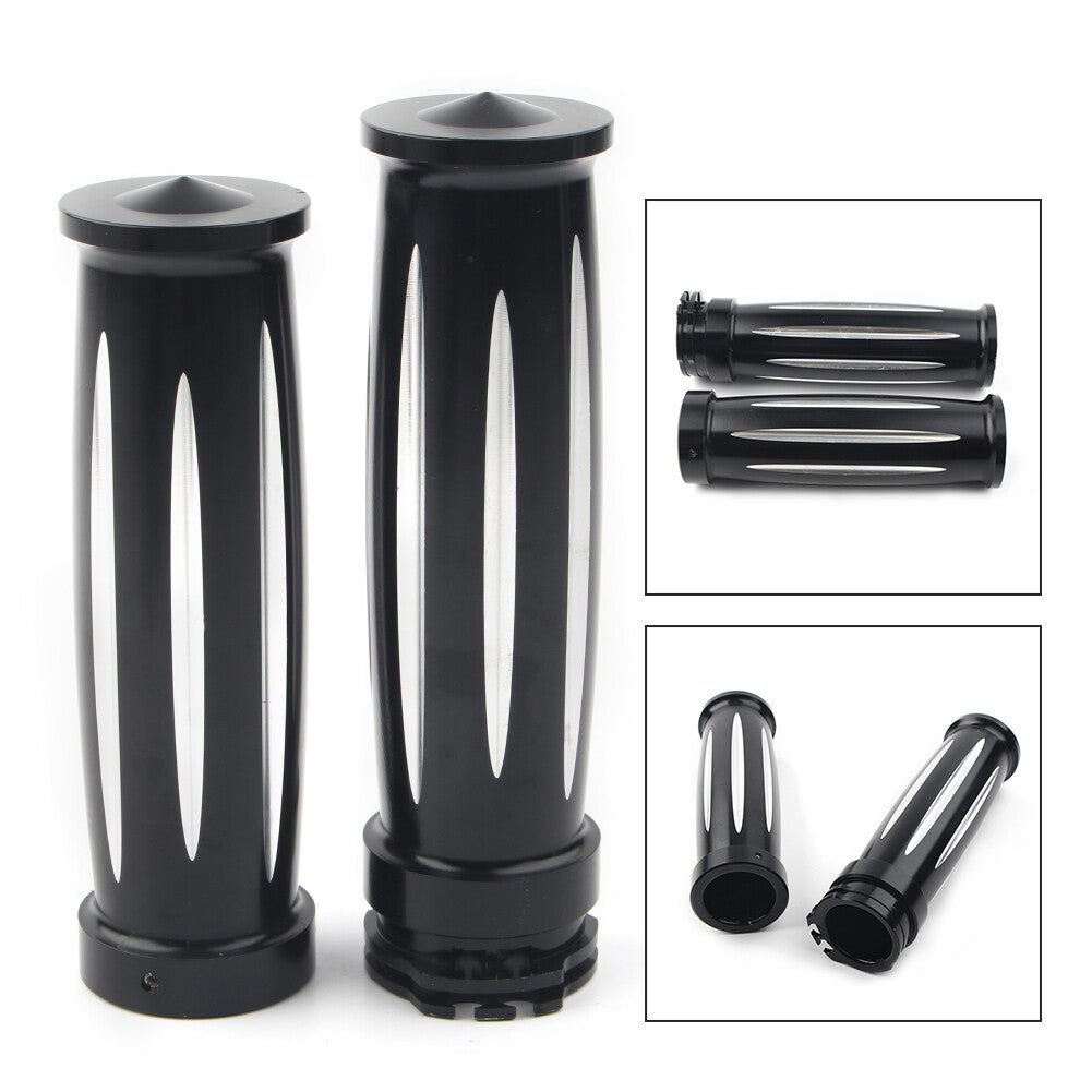 ya 5 8.7 1 25mm Motorcycle HandleBar Hand Grip Fit for Harley Touring Softail Dyna Sportster