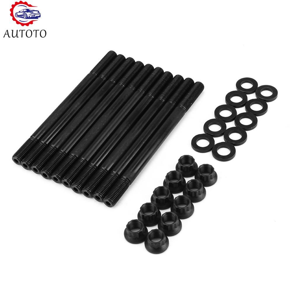 ya 27 7.2 1set Cylinder Head Stud Kit 208-4304 For Prelude H22A4 H22A1 2.2L H22 VTEC JT