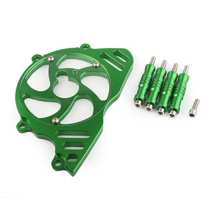 ya 5 8.7 CNC Front Chain Sprocket Cover Protector for Kawasaki Z1000 2010-2017 2011 Green