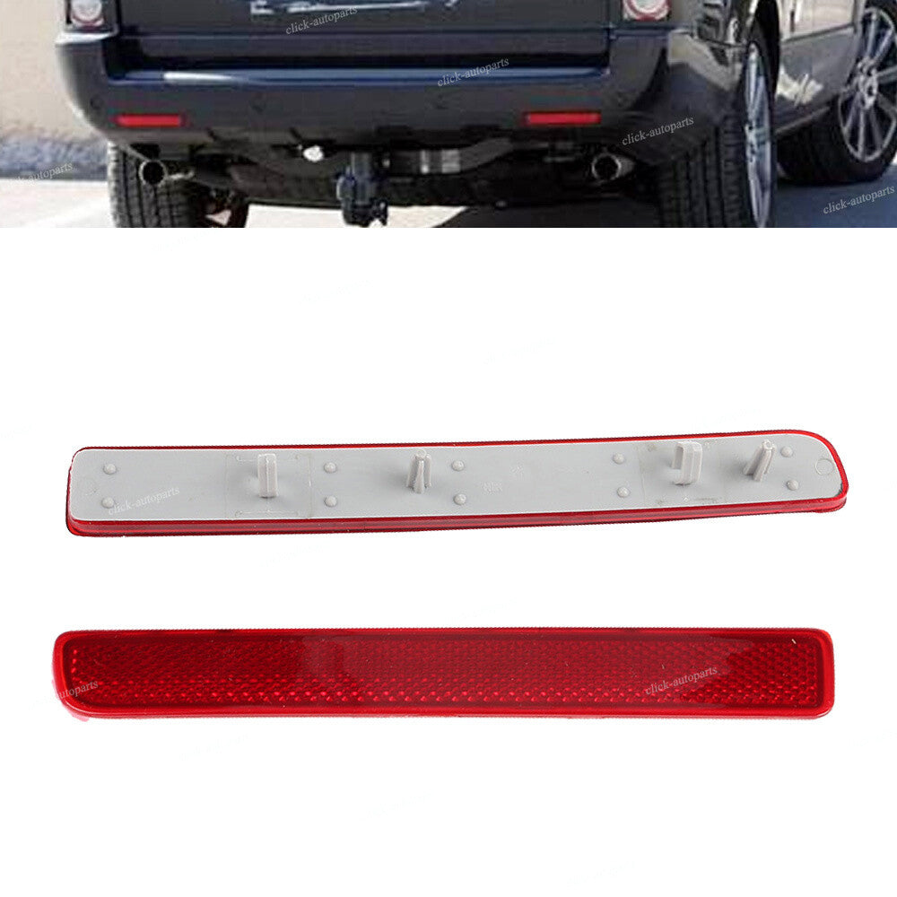 ya 27 6.18.2 RH&LH Tail Rear Bumper Brake Stop Reflector for Land Rover 05-09 LR3 LR4 10-13