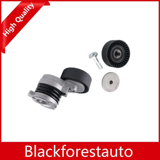 ya 10 5.29.2 1Set Fit for BMW 545i 750i for X5 for Alpina B7 A/C Water Pump Belt Tensioner & Idler Pulley