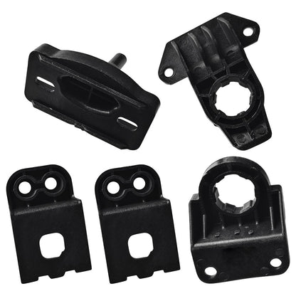 ya 5 8.7 Front Headlight Bracket Repair Kit Black for X5 G05 2019-2022 X6 G06 2020-2022