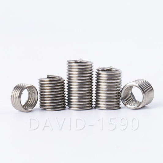 M6 x 0.75 Fine Thread Helicoil Wire Insert Thread Repair 304 Stainless Steel