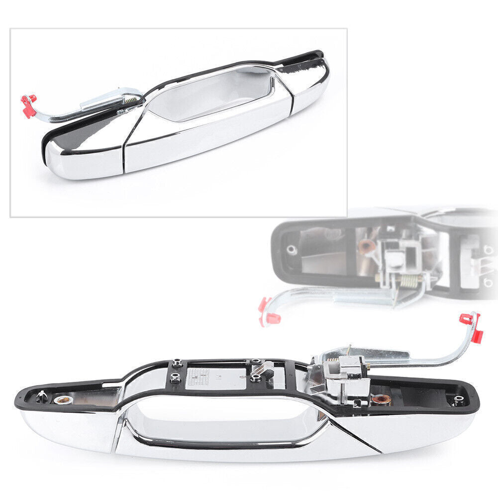 ya 5 8.7 Door Handle Exterior Rear Right for GMC for Cadillac for Escalade Base 2007-2013 Chrome