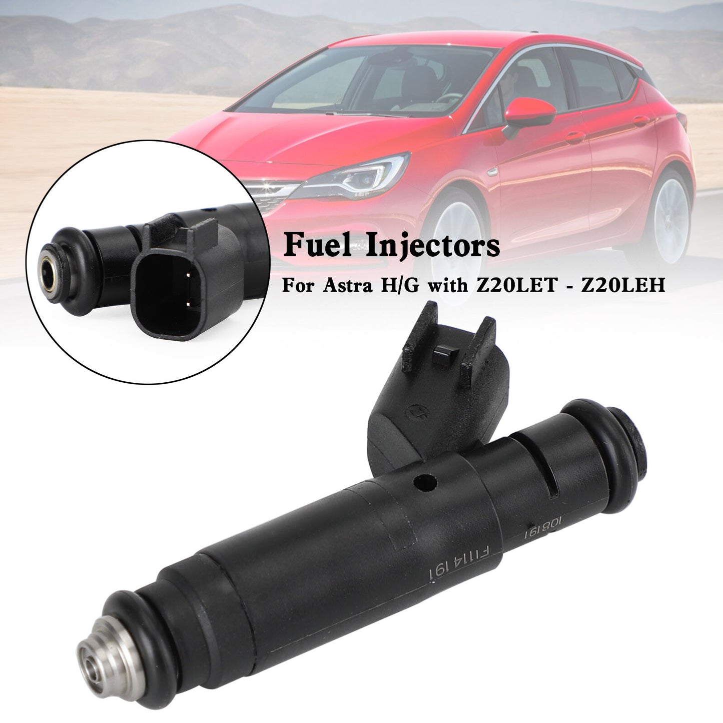 ya 1 8.5.1 1PCS Fuel Injector for Vauxhall VXR Z20LEH Z20LET GSI ASTRA for Opel 630CC