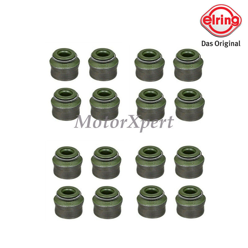 ya 3 6.25.3 036109675A 16 Pcs Elring Valve Steam Seals 6mm for Audi A4 TT Q5 for VW for JETTA GTI CC