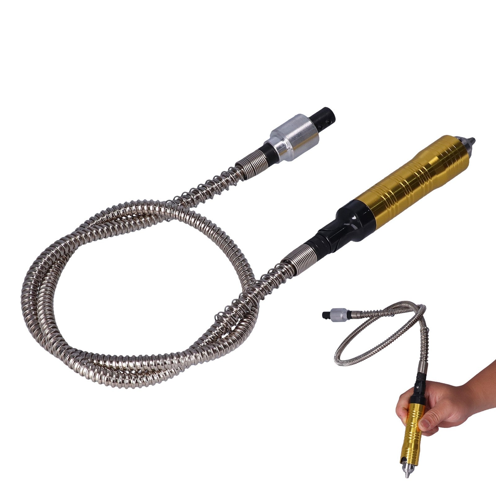 ya 25 Grinder Flexible Shaft Extension Cable Chuck Handle Electric Polisher