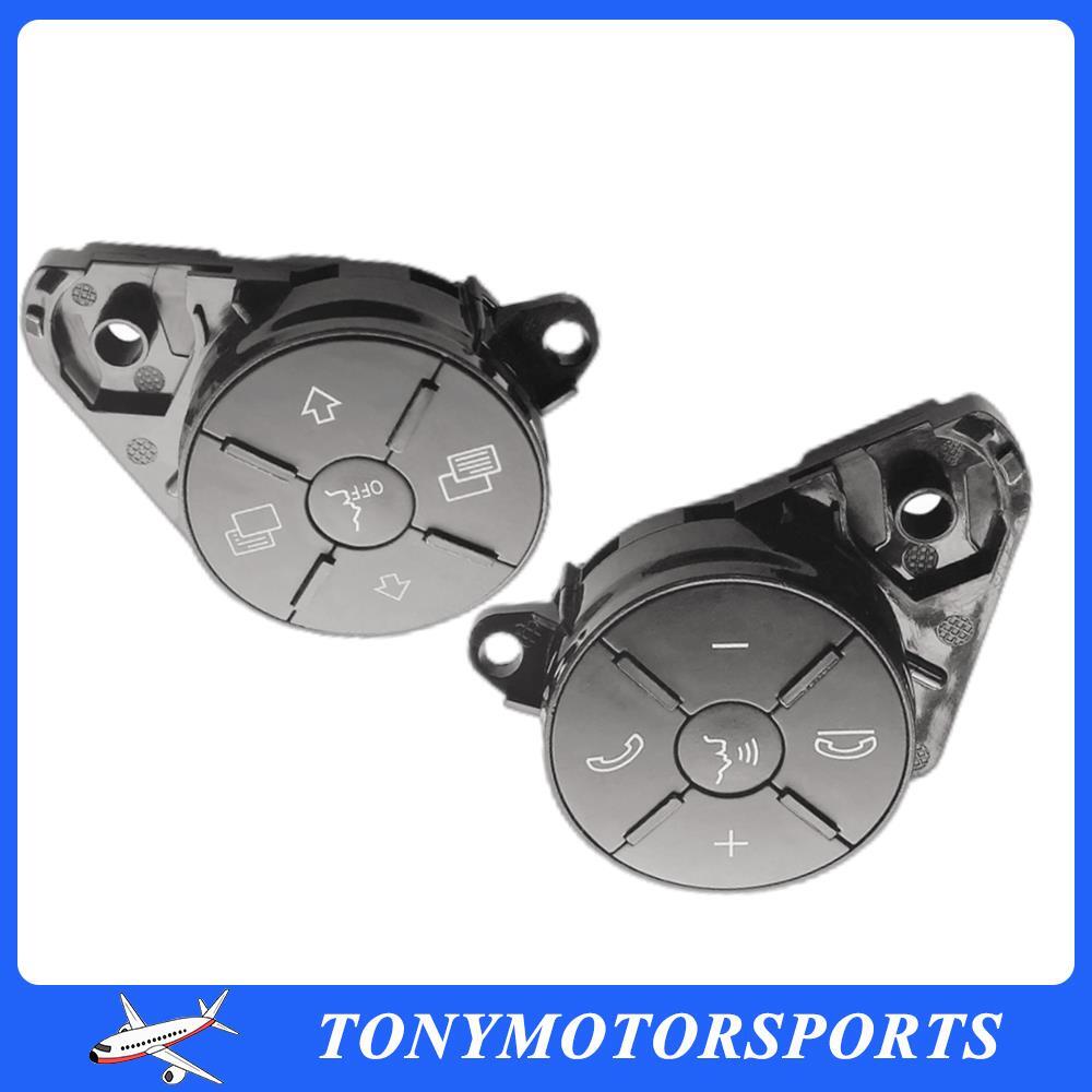 ya 13 2x Gray Steering Wheel Control Switches L+R For 09-12 for Benz X164 GL450 ML550 ML63