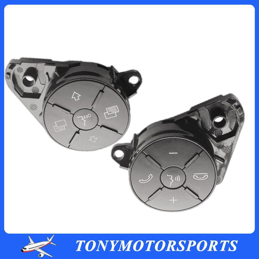 ya 13 2x Gray Steering Wheel Control Switches L+R For 09-12 for Benz X164 GL450 ML550 ML63