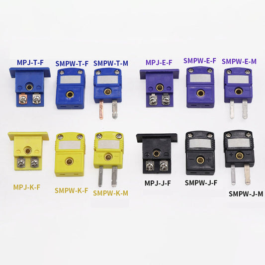 K/t/j/e Thermocouple Plugs And Sockets And Panel Compensation Wire Connectors
