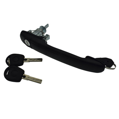 ya 5 8.7 Front left outer door handle with lock barrel key for Ford GALAXY for VW Beetle 