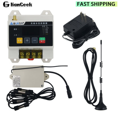 ya 14 SUNTA S200-D 1000M Wireless Automatic Water Level Controller (w/ Power Adapter)