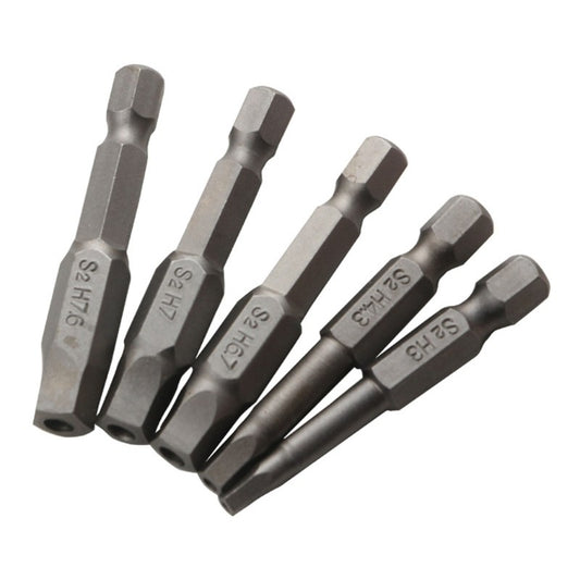 ya 26 5Pcs Square Head Driver Bit Steel Screw Driver Bits Pision Screwdriver Bit