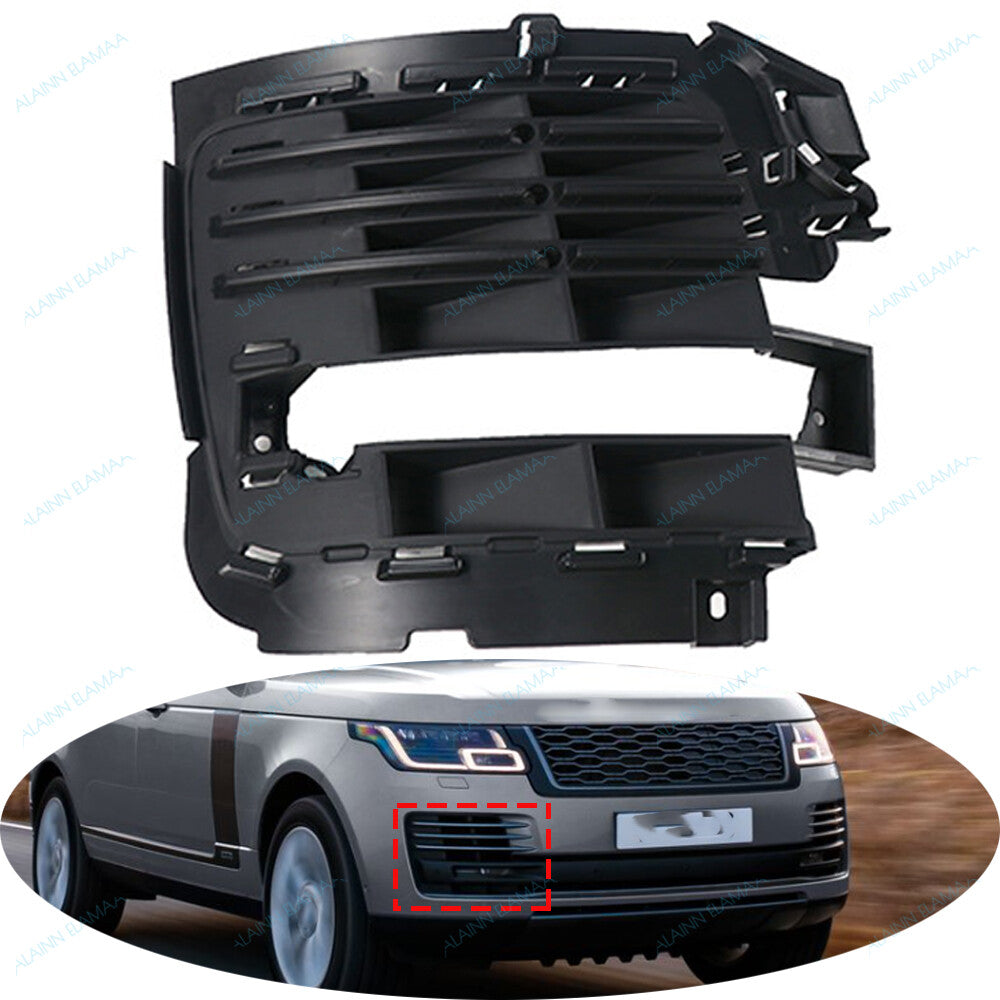 ya 27 6.18 Front Bumper Air Inlet Vent Base Grille r Fit For LR for Range Rover 2018-2021,Right