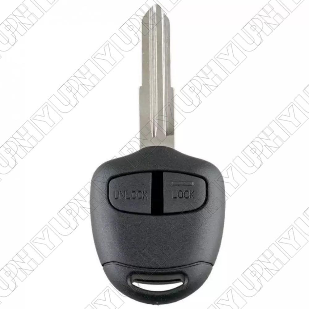 ya 5 8.7 2 Button Remote Key Replacement Shell with MIT11 Blade No Chip for Mitsubishi