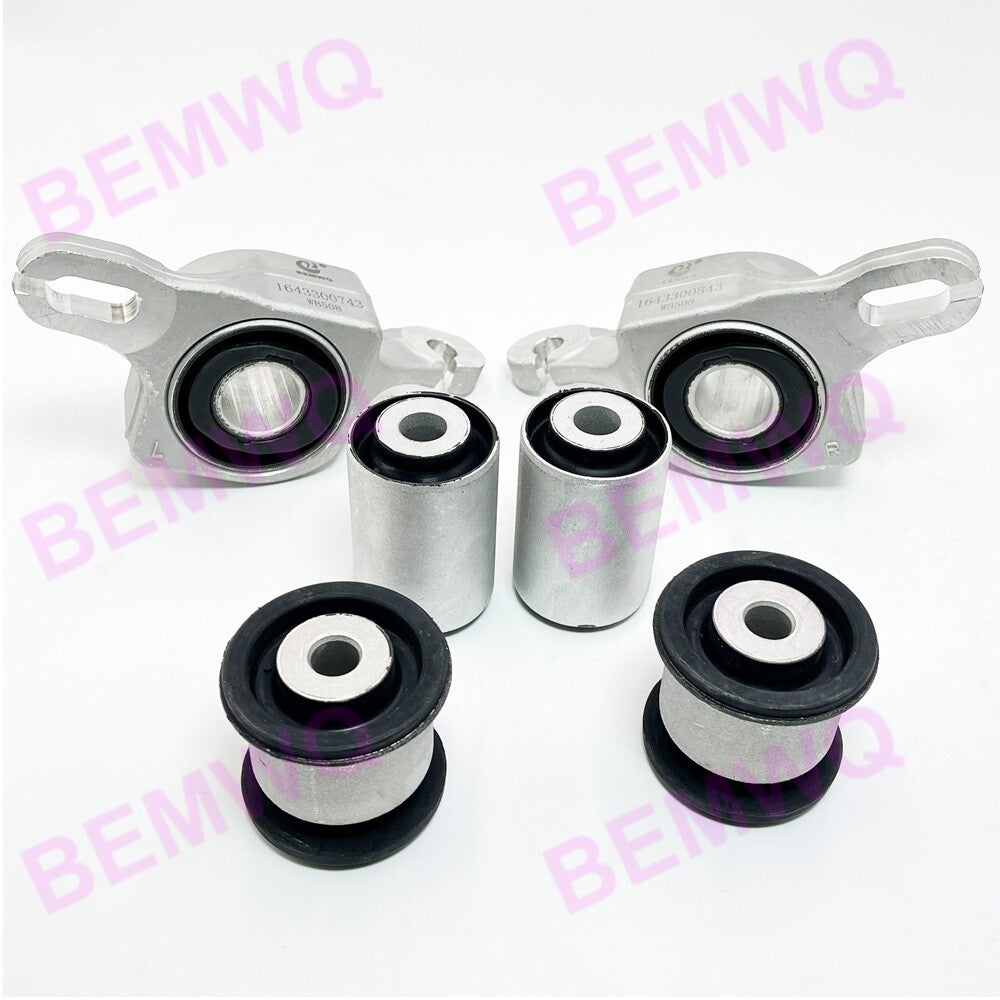 ya 11 10.28 6-piece front lower control arm bushing set 1643300743 for Mercedes W164 X1