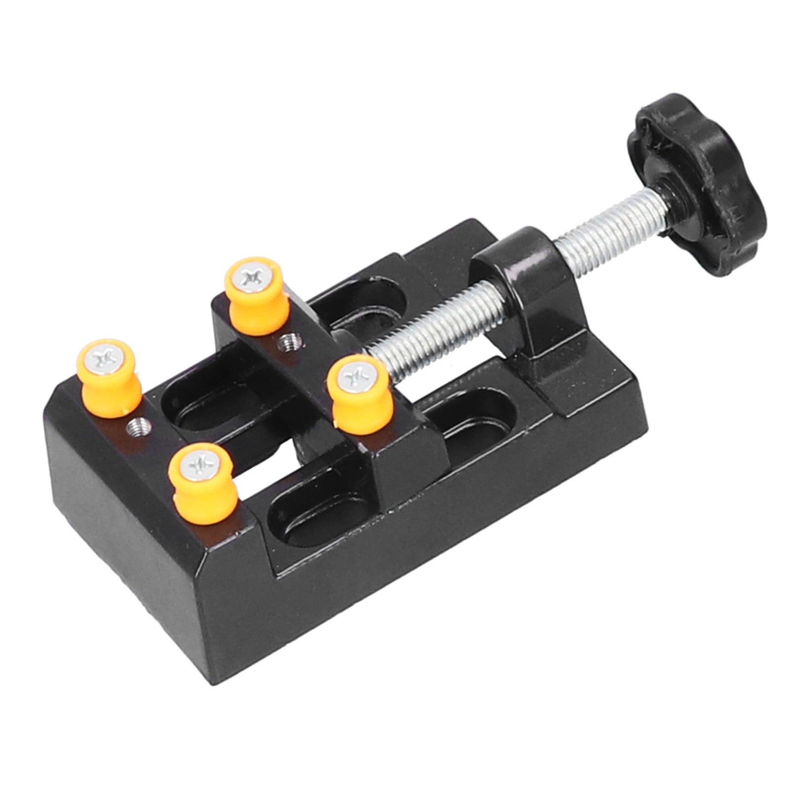 ya 25 Mini Drill Press Clamp Walnut Vise Flat Table Bench Jewelry Craft Carving