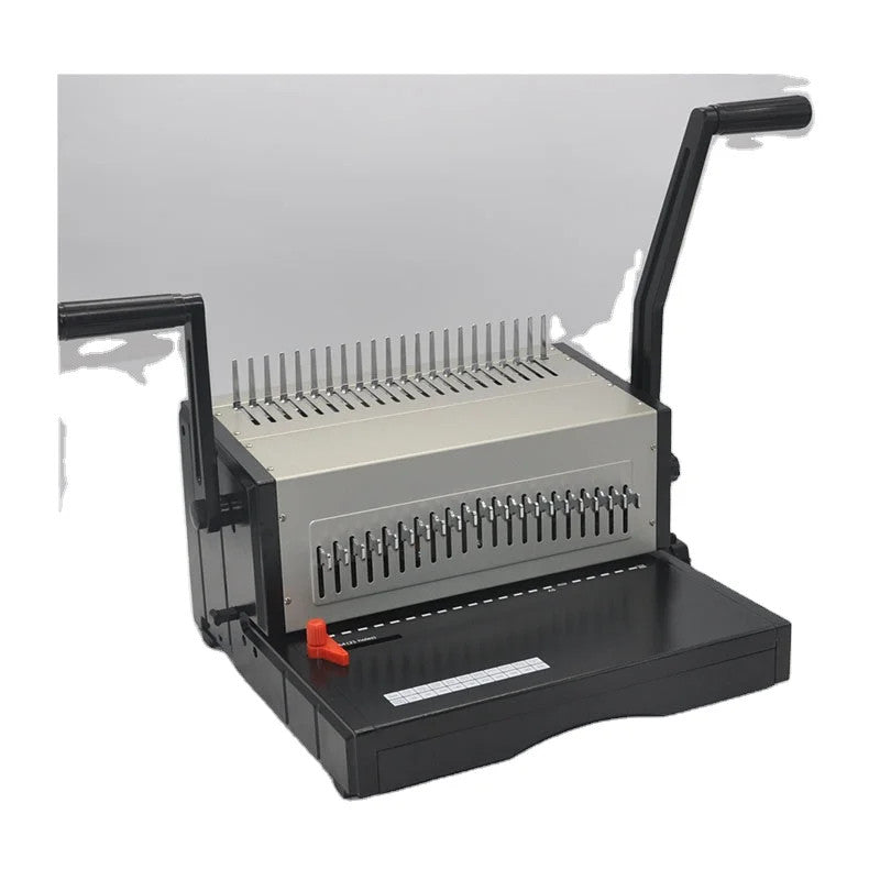 ya 26 Heavy Duty Electric Hole Punch Rubber Ring Comb 21 Hole -Clip Strip 10 Hole 220V