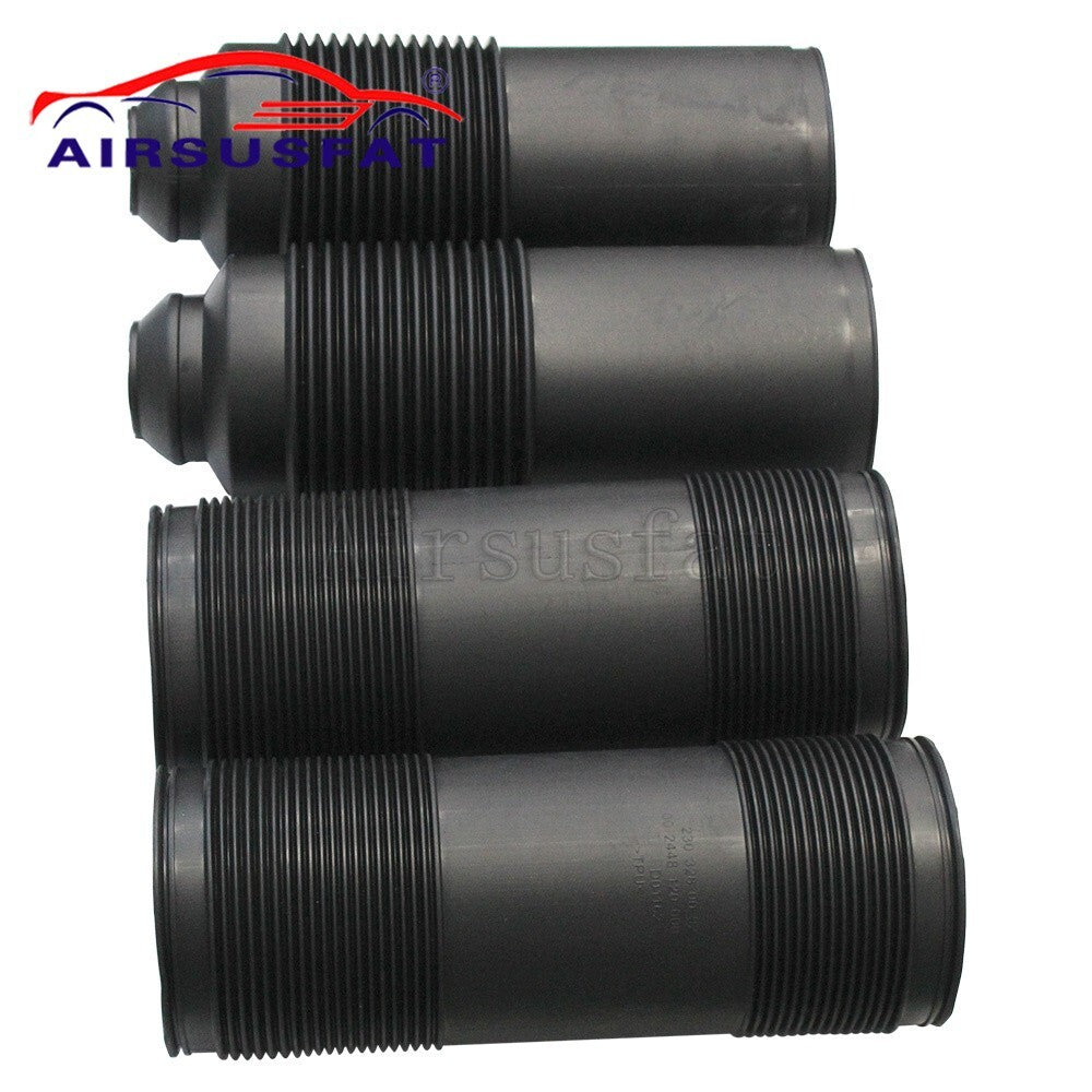 ya 1 8.5.1 4-Pack Front and Rear Dust Boots ABC Hydraulic Shock Absorbers for Mercedes R230