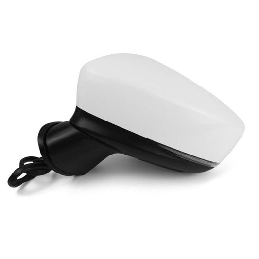 ya 11 10.28 Side mirror driver LH for MAZDA 3 17-19 white power supply BSM heating indi