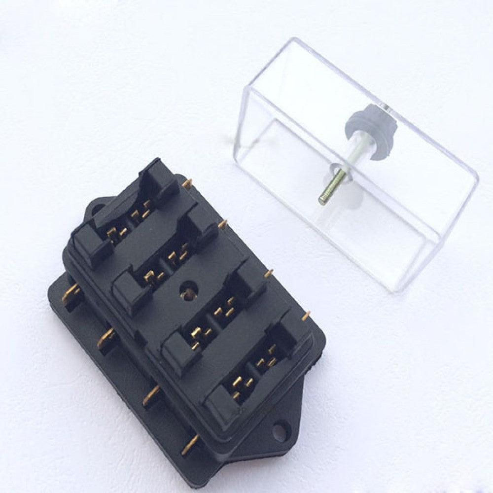 ya 5 8.7 Fuse Holder Box Amp Block Automotive Replacement Holders 4-Way Circuit